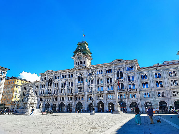 piazza dell'Unità d'Italia, trieste, trst, veliki trg trst, glavni trg v trstu, trst italija, italija