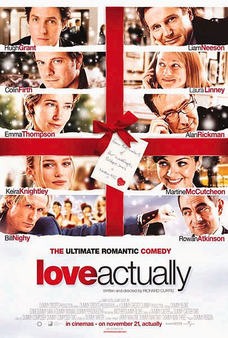 božični filmi Love actually Pravzaprav ljubezen